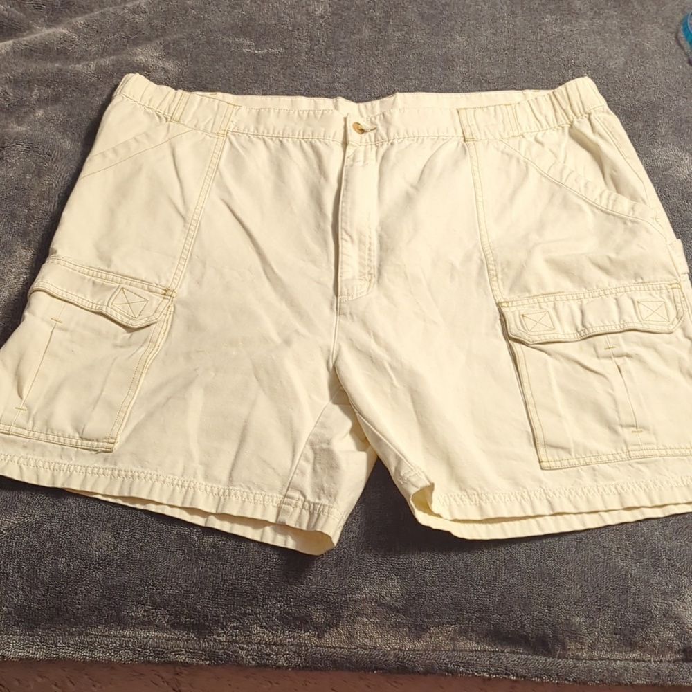 Himalaya Outfitters‎ Cargo Shorts Mens 46 Beige Casual Outdoor Hiking Bottoms